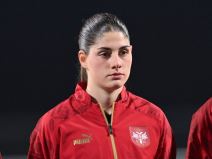 Srpska fudbalerka Sara Stokić.