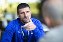 Stefan Mitrović tokom intervjua