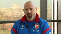 Dejan Stanković daje intervju na Marakani