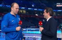 Dušan Mandić čestitao Krstovdan posle utakmice