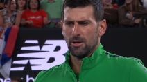 Novak Đoković na Australijan openu.