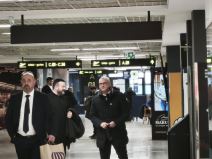 Dejan Radonjić na aerodromu u Beogradu putuje sa Crvenom zvezdom u Švedsku