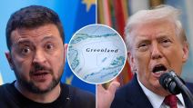 Volodimir Zelenski, Donald Tramp, Grenland