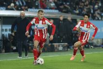 Vladimir Lučić i Dejan Stanković na utakmici Zvezde