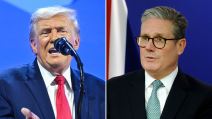 Donald Tramp i Kir Starmer