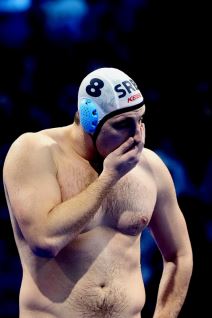 Nikola Jakšić u neverici zbog isključenja u polufinalu EP u  Beogradskoj areni