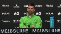 Novak Đoković na Australijan openu.