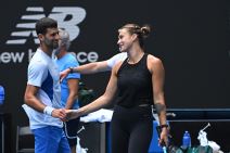 Novak Đoković i Arina Sabalenka u Melburnu