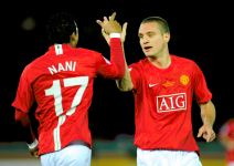 Nemanja Vidić i Nani u Mančester junajtedu
