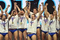 Vaterpolo Srbija - Mađarska, dodela medalje (6).JPG