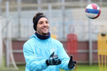 Strahinja Eraković u plavoj opremi Zenita.