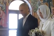 Danijela Dimitrovska na svom venčanju