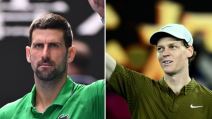 Novak Đoković i Janik Siner na Australijan Openu