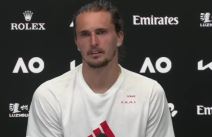 Aleksandar Zverev na konferenciji