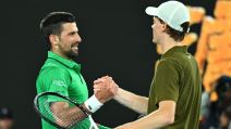 Novak Đoković i Janik Siner pozdrav na mreži