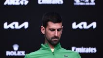 Novak Đoković na konferenciji za novinare u Australiji