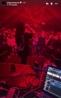 Edita Aradinović trudna nastup3.jpg