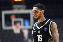 Kameron Pejn košarkaš Partizana na meču protiv Igokee