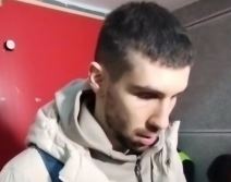 Ognjen Dobrić daje izjavu