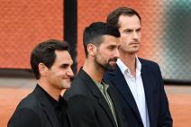 Teniseri Rodžer Federer, Novak Đoković i Endi Marej.