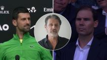 Novak Đoković Patrik Muratoglu i Rafael Nadal