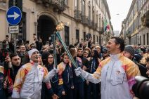 Zlatan Ibrahimović nosi baklju u Milanu