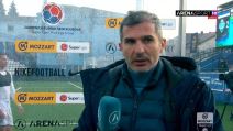 Nenad Stojaković daje izjavu posle Radnik - Partizan.