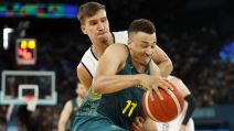 Dante Egzum i Bogdan Bogdanović u duelu na Srbija Australija