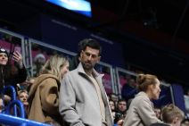 Novak Đoković na tribinama na Zimskim olimpijskim igrama u Milanu i Kortini