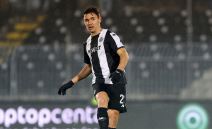 Janis Karabeljov, fudbaler Partizana, na utakmici protiv Javora iz Ivanjice