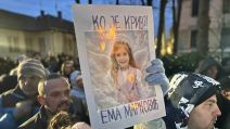 Preminula devojčica nakon operacije krajnika, Protest u Čačku (1).jpg
