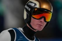 Slovenački ski skakač Domen Prevc na Zimskim olimpijskim igrama 2026. godine.