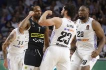 Tuča Kevina Pantera i Serhija Ljulja na Real Madrid Partizan u Evroligi