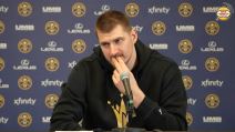 Nikola Jokić na konferenciji za medije posle pobede nad Memfisom