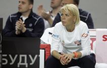 Tatjana Ječmenica na utakmici FED Kup Srbije