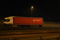 Šleper na mestu saobraćajne nesreće u kojoj je poginula Tatjana Ječmenica