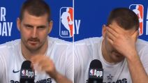 Nikola Jokić se uhvatio za glavu na konferenciji za novinare