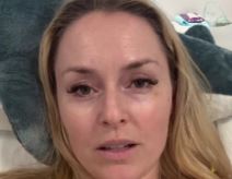 Lindzi Von se javila iz bolnice