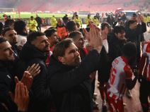 Fudbaleri Crvene zvezde slave pobedu nad Partizanom.