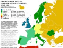mapa evropskih jezika