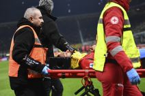 Ruben Loftus Čik nakon ukazane lekarske pomoći