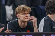 Mika Murinen na klupi Partizana