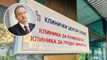 Ivica Dačić, KCS, Klinički centar Srbije, Klinika za pulmologiju