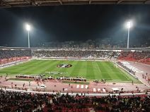 Tribine stadiona Rajko Mitić deset minuta pred početak meča (5).jpg