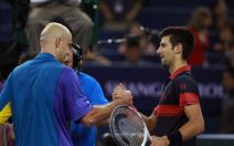 Novak Đoković i Ivan Ljubičić na turniru u Šangaju 2011. godine