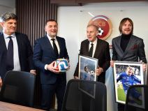 Sastanak čellnika Fudbalskog saveza Srbije i Fudbalskog saveza Vojvodine.