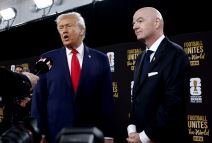 Donald Tramp i Đani Infantino