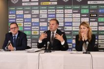 Rasim Ljajić, Milka Forcan i Predrag Mijatović