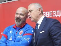 Dejan Stanković i Zvezdan Terzić, trener i generalni direktor Crvene zvezde.