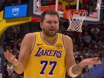 Luka Dončić, košarkaš Los Anđeles Lejkersa.